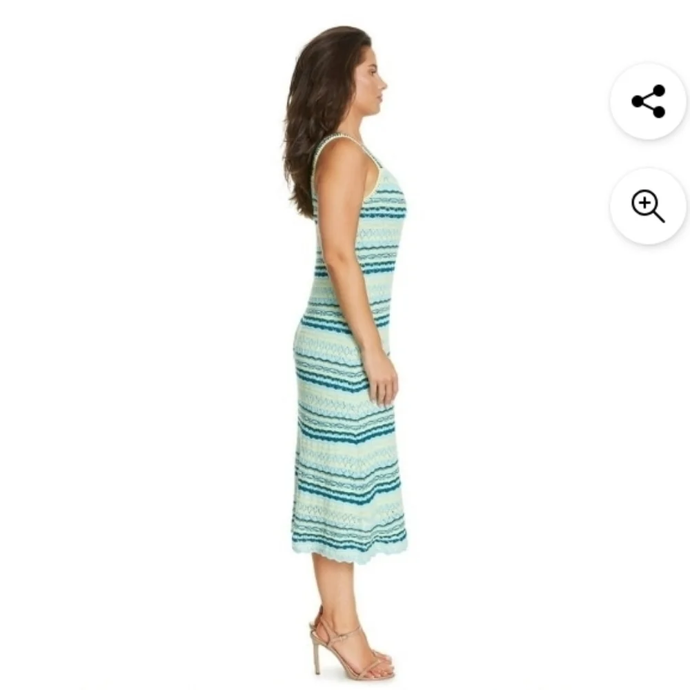 Jessica Simpson Women's Dresses Nwt Jessica Simpson Crochet Midi Dress - Picture 2 of 7